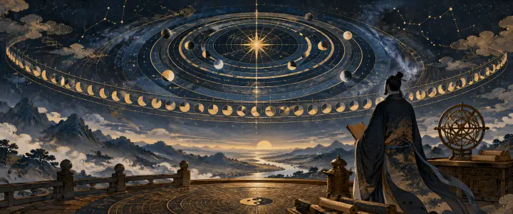 太乙神數主題插畫